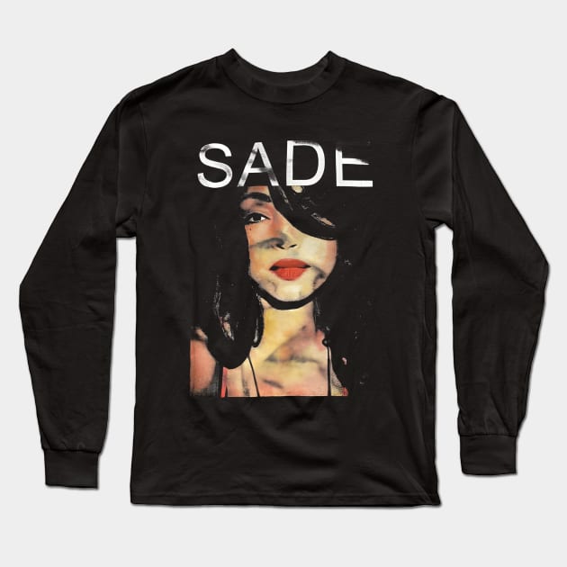 Sade Adu Vintage Long Sleeve T-Shirt by Garza Arcane